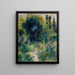 Giardino - Pierre-Auguste Renoir — quadro incorniciato alla parete