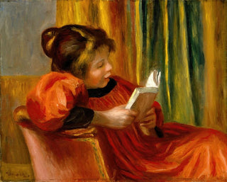Fille lisant - Pierre-Auguste Renoir — vista dell’opera