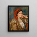 Fille en veste espagnole - Pierre-Auguste Renoir — quadro incorniciato alla parete