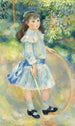 Fille au cerceau - Pierre-Auguste Renoir — vista dell’opera