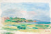Golfo, mare, scogliere verdi - Pierre-Auguste Renoir — vista dell’opera