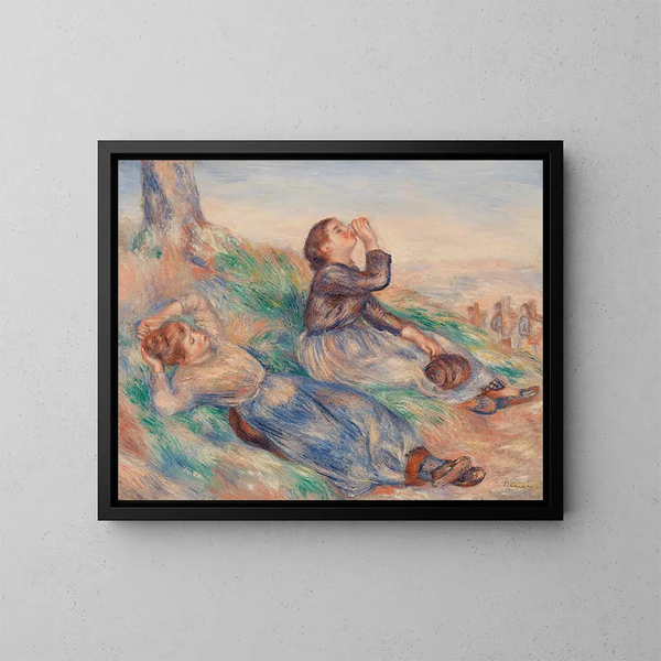Vendangeuses - Pierre-Auguste Renoir — quadro incorniciato alla parete