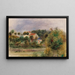 Case in un parco - Pierre-Auguste Renoir — quadro incorniciato alla parete