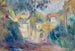 Giardino Montmartre - Pierre-Auguste Renoir — vista dell’opera