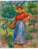 Giovane ragazza con il cesto - Pierre-Auguste Renoir — vista dell’opera