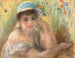 Giovane ragazza con l'orecchino di perla - Pierre-Auguste Renoir — vista dell’opera