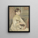 Julie Manet - Pierre-Auguste Renoir — quadro incorniciato alla parete