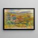 La Colline rouge - Pierre-Auguste Renoir — quadro incorniciato alla parete