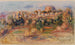 Paesaggio La Gaude - Pierre-Auguste Renoir — vista dell’opera
