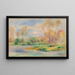 Paesaggio II - Pierre-Auguste Renoir — quadro incorniciato alla parete