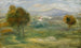 Paesaggio con case a Cagnes-sur-Mer - Pierre-Auguste Renoir — vista dell’opera
