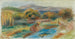 Lavatrice in un paesaggio - Pierre-Auguste Renoir — vista dell’opera