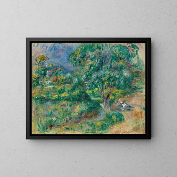 Le Bal - Pierre-Auguste Renoir — quadro incorniciato alla parete