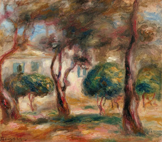 Le Jardin des Collettes - Pierre-Auguste Renoir — vista dell’opera