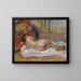 Le Repos - Pierre-Auguste Renoir — quadro incorniciato alla parete