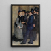 La Sortie du conservatoire - Pierre-Auguste Renoir — quadro incorniciato alla parete