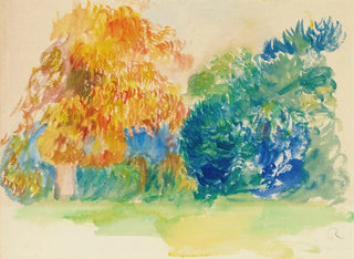 Gli alberi - Pierre-Auguste Renoir — vista dell’opera