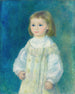 Lucie Bérard Bambina in bianco - Pierre-Auguste Renoir — vista dell’opera