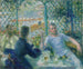 Pranzo al ristorante Fournaise - Pierre-Auguste Renoir — vista dell’opera