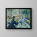 Pranzo al ristorante Fournaise - Pierre-Auguste Renoir — quadro incorniciato alla parete