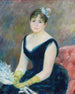 Madame Léon Clapisson - Pierre-Auguste Renoir — vista dell’opera
