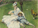 Madame Monet et son fils - Pierre-Auguste Renoir — vista dell’opera