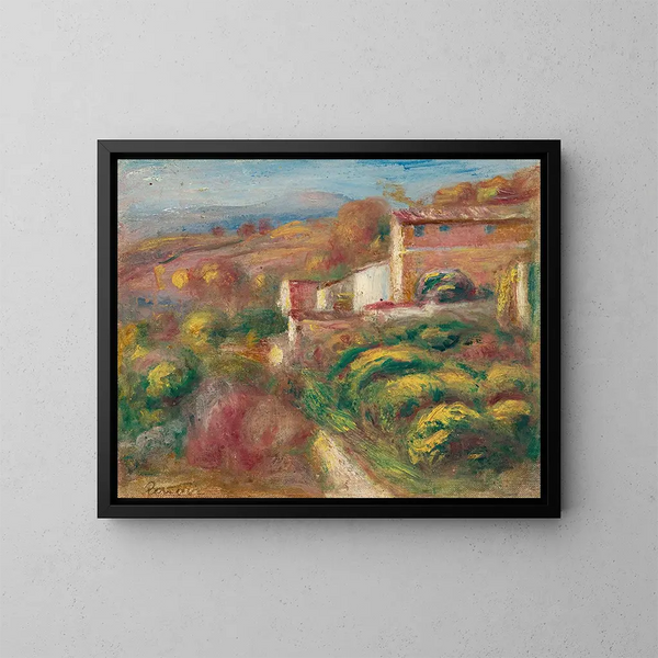 Maison de la Poste - Pierre-Auguste Renoir — quadro incorniciato alla parete