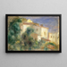 Maison de la Poste Cagnes - Pierre-Auguste Renoir — quadro incorniciato alla parete
