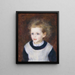Marguerite-Thérèse Margot Bérard 1874-1956 - Pierre-Auguste Renoir — quadro incorniciato alla parete