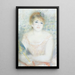 Mlle Jeanne Samary - Pierre-Auguste Renoir — quadro incorniciato alla parete