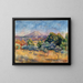 Mont Sainte-Victoire - Pierre-Auguste Renoir — quadro incorniciato alla parete