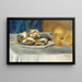 Nature morte ai limoni e alle ostriche - Pierre-Auguste Renoir — quadro incorniciato alla parete