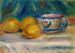 Nature morte: tre limoni e una tazza - Pierre-Auguste Renoir — vista dell’opera