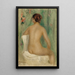 Nu assis de dos - Pierre-Auguste Renoir — quadro incorniciato alla parete