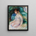 Pas assis - Pierre-Auguste Renoir — quadro incorniciato alla parete
