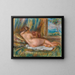 Odalisque sdraiata - Pierre-Auguste Renoir — quadro incorniciato alla parete
