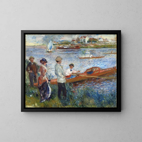 Rameurs a Chatou - Pierre-Auguste Renoir — quadro incorniciato alla parete