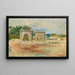 Paesaggio Saint-Chamas - Pierre-Auguste Renoir — quadro incorniciato alla parete