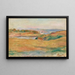 Paesaggio vicino al mare - Pierre-Auguste Renoir — quadro incorniciato alla parete