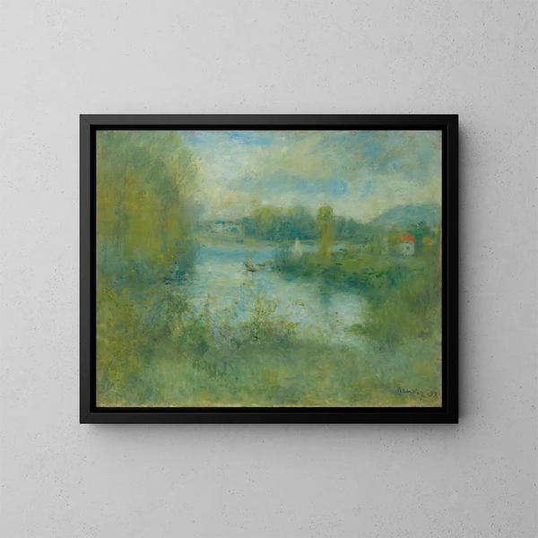 Petit bras de la Seine à Argenteuil - Pierre-Auguste Renoir — quadro incorniciato alla parete
