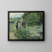 Cueillir des fleurs - Pierre-Auguste Renoir — quadro incorniciato alla parete