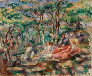 Pranzo sull'erba - Pierre-Auguste Renoir — vista dell’opera
