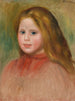 Ritratto di giovane ragazza - Pierre-Auguste Renoir — vista dell’opera