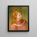 Ritratto di Jean - Pierre-Auguste Renoir — quadro incorniciato alla parete