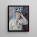 Ritratto di Mademoiselle Marie Murer Ritratto di Mademoiselle Marie Murer - Pierre-Auguste Renoir — quadro incorniciato alla parete