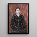 Portrait de Mme Paulin - Pierre-Auguste Renoir — quadro incorniciato alla parete