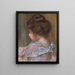 Profil de jeune fille - Pierre-Auguste Renoir — quadro incorniciato alla parete