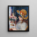 Fille lisant - Pierre-Auguste Renoir — quadro incorniciato alla parete