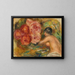 Roses e studio di Gabrielle - Pierre-Auguste Renoir — quadro incorniciato alla parete