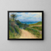 Route de Berneval - Pierre-Auguste Renoir — quadro incorniciato alla parete